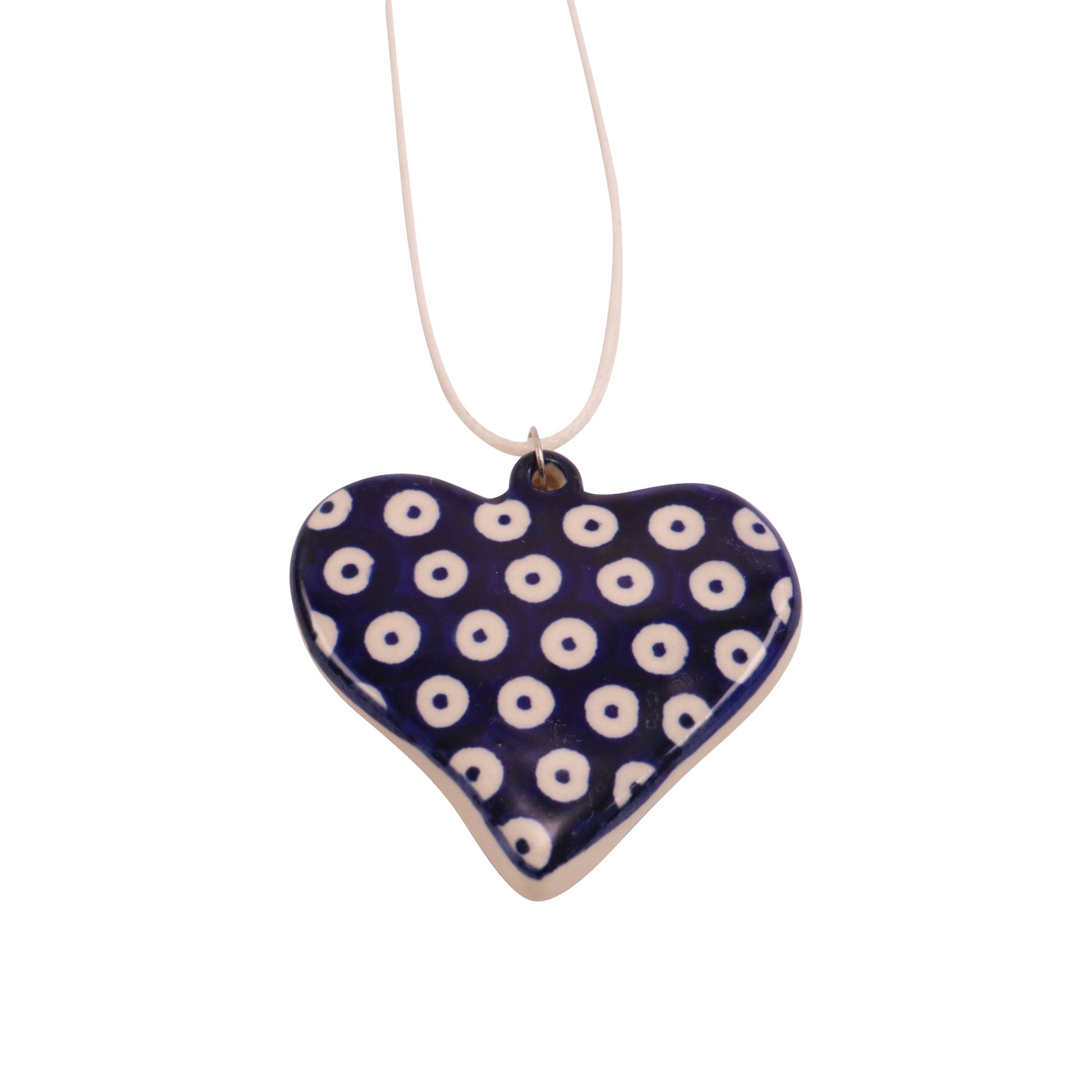 2"x2" Heart Necklace. Pattern: H