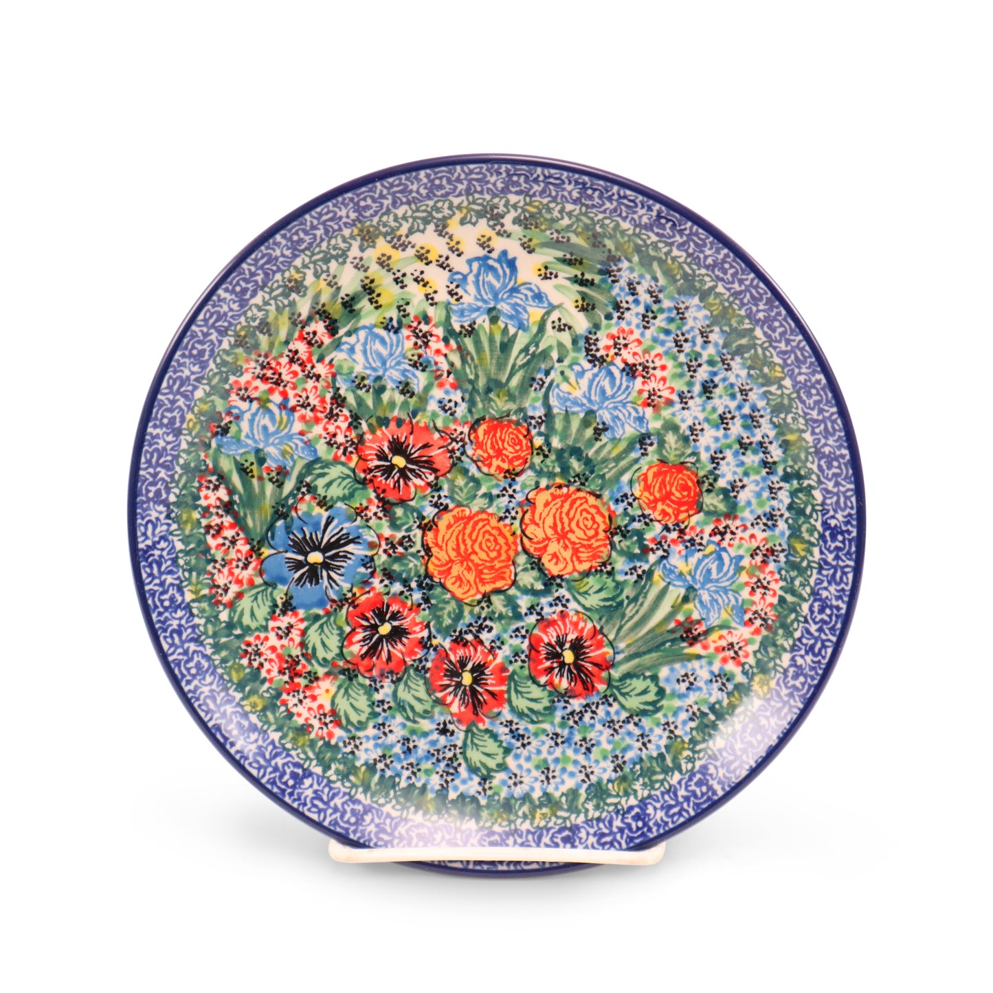 8" Dessert Plate. Pattern: Magic Garden