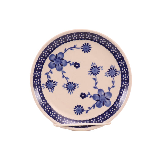 6.5" Dessert Plate. Pattern: Cobalt Charm