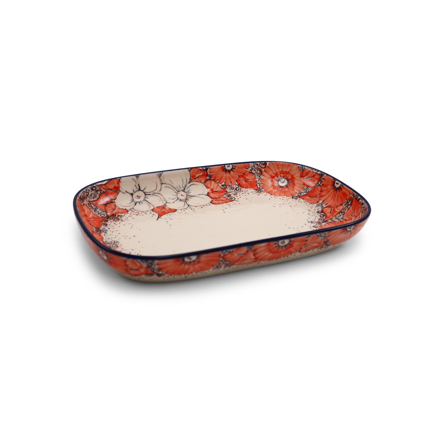 13"x8"x2" Rectangular Baker.Pattern: U4666