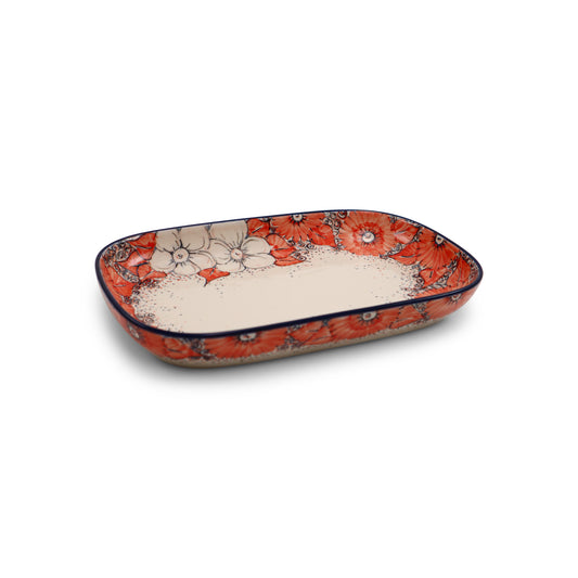 13"x8"x2" Rectangular Baker.Pattern: U4666