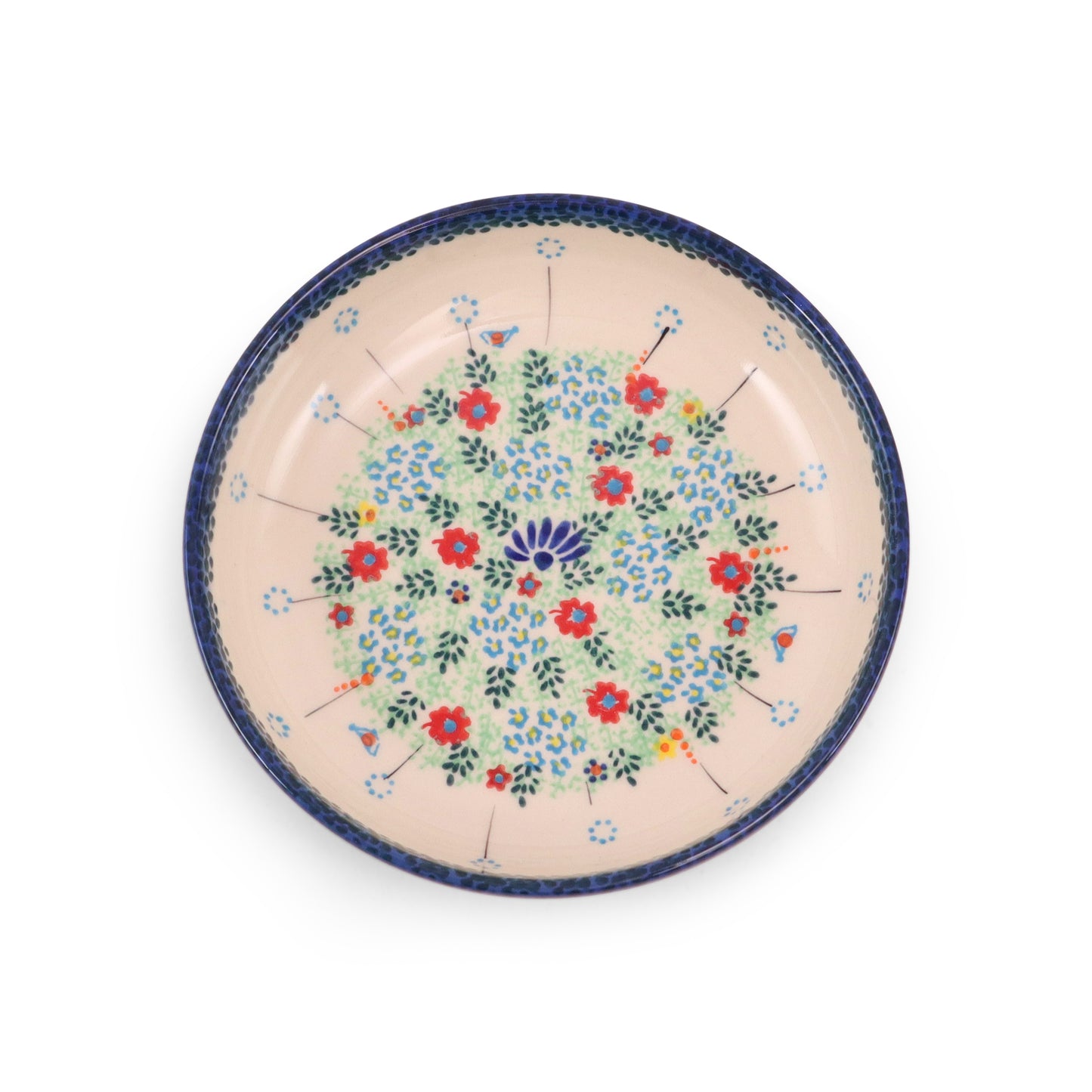 6" Shallow Bowl Pattern: Spring Bouquet