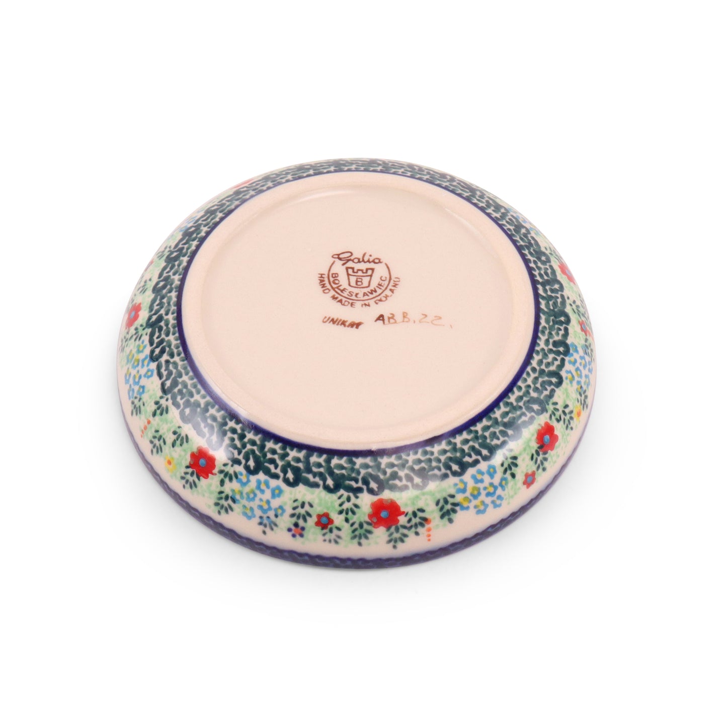 6" Shallow Bowl Pattern: Spring Bouquet