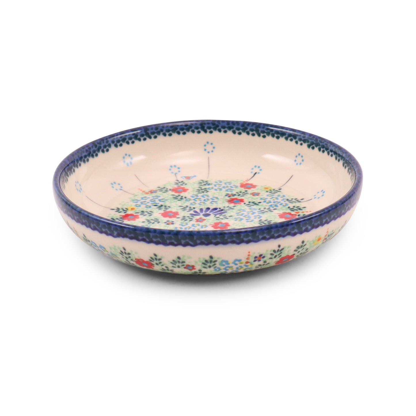 6" Shallow Bowl Pattern: Spring Bouquet