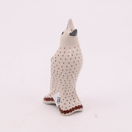 4"x2" Pie Bird. Pattern: Gingerbread