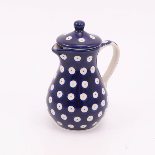 6oz Oil Jug. Pattern: Owl Eye
