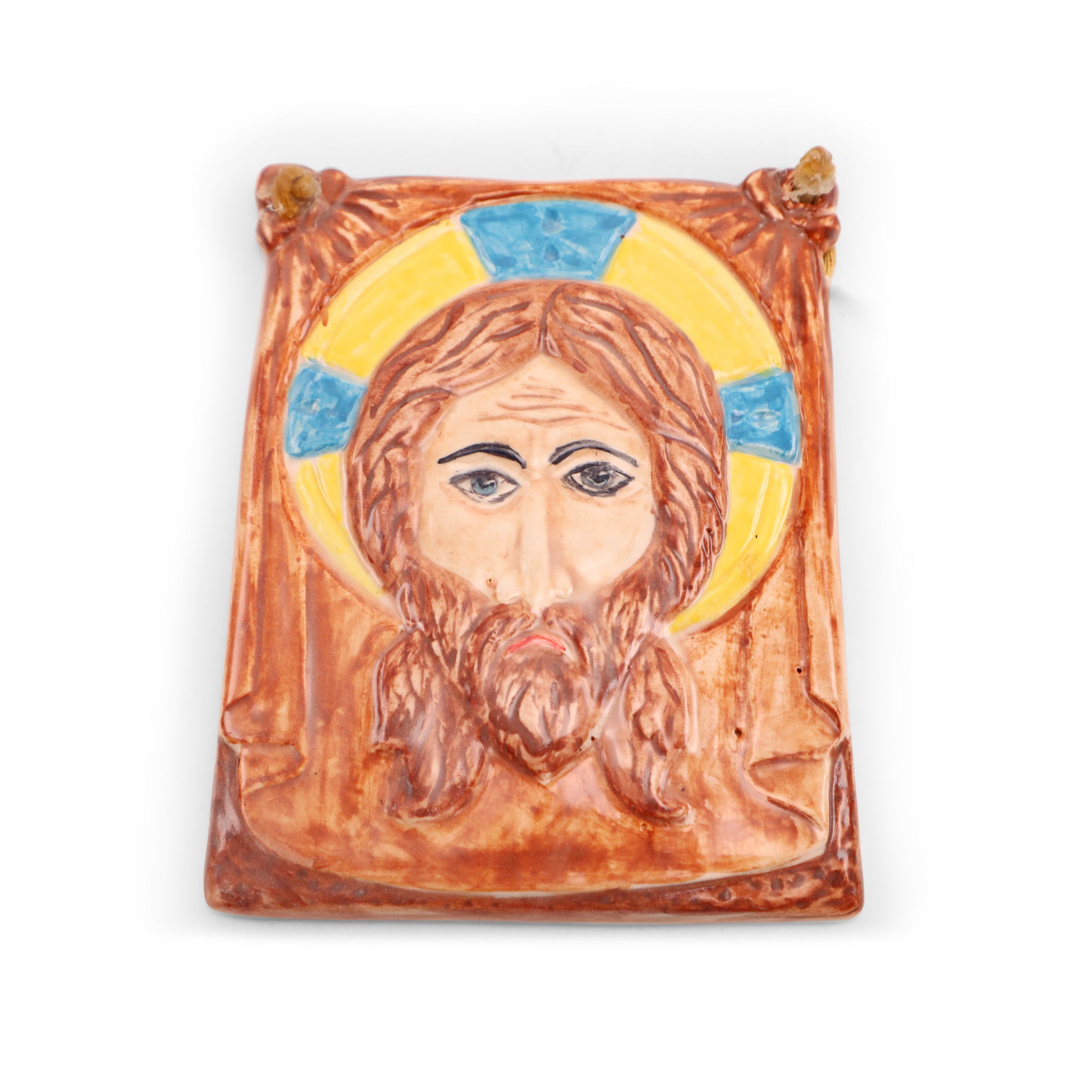 4.5"x5" Jesus Tile. Pattern: B