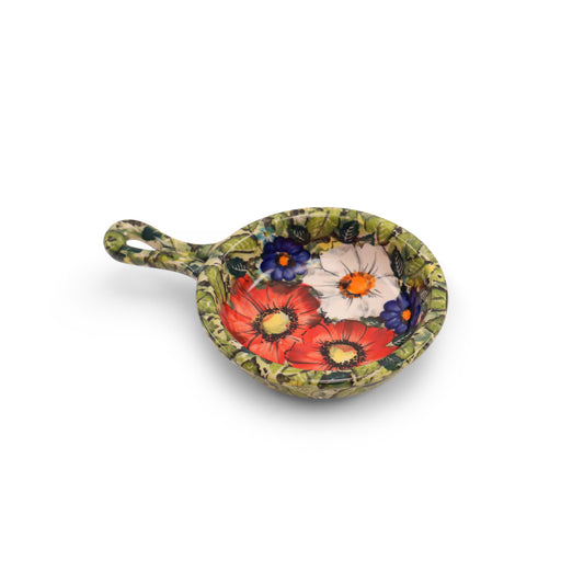 4.5"x6.5" Mini Skillet 2Q. Pattern: Take Me Home