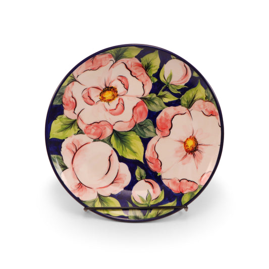 9.5" Dinner Plate LE. Pattern: Summer Night