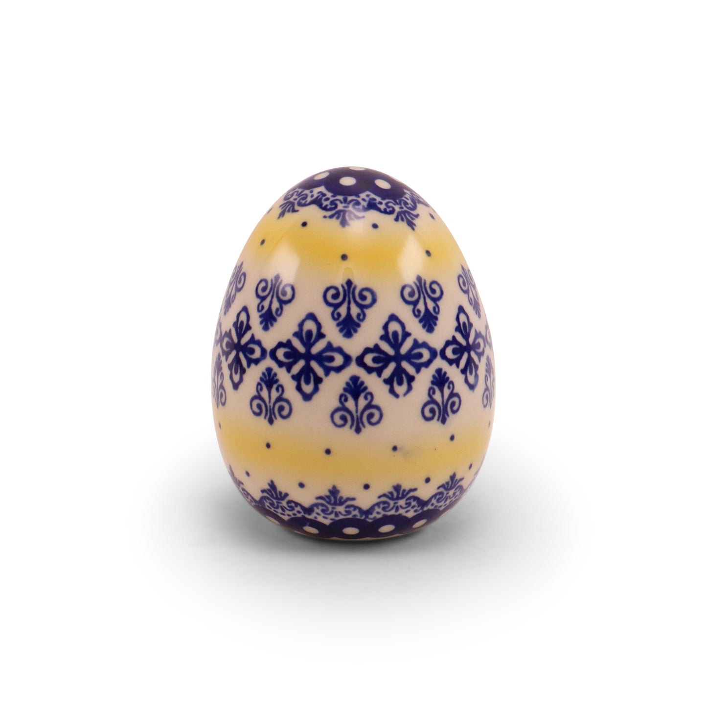 4" Medium Ceramic Egg. Pattern: Art D