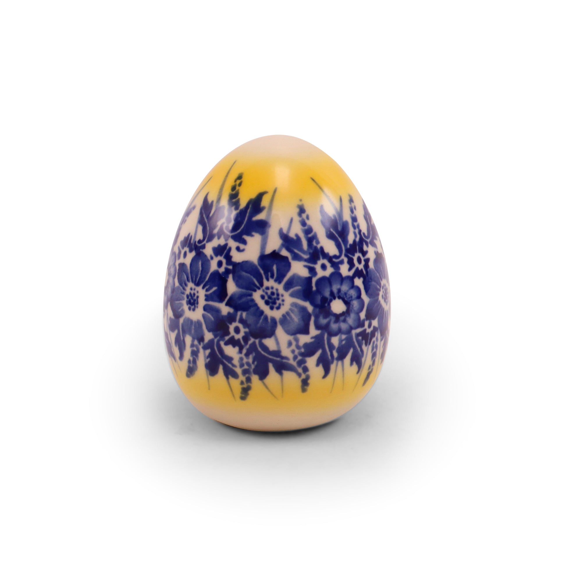 4" Medium Ceramic Egg. Pattern: Art E