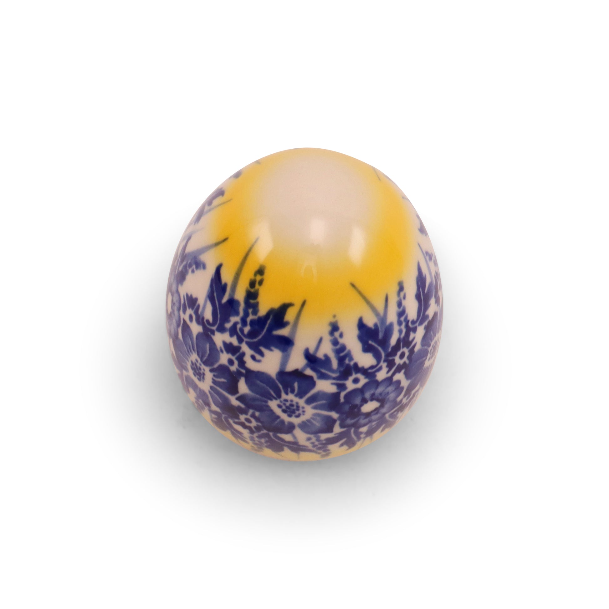 4" Medium Ceramic Egg. Pattern: Art E