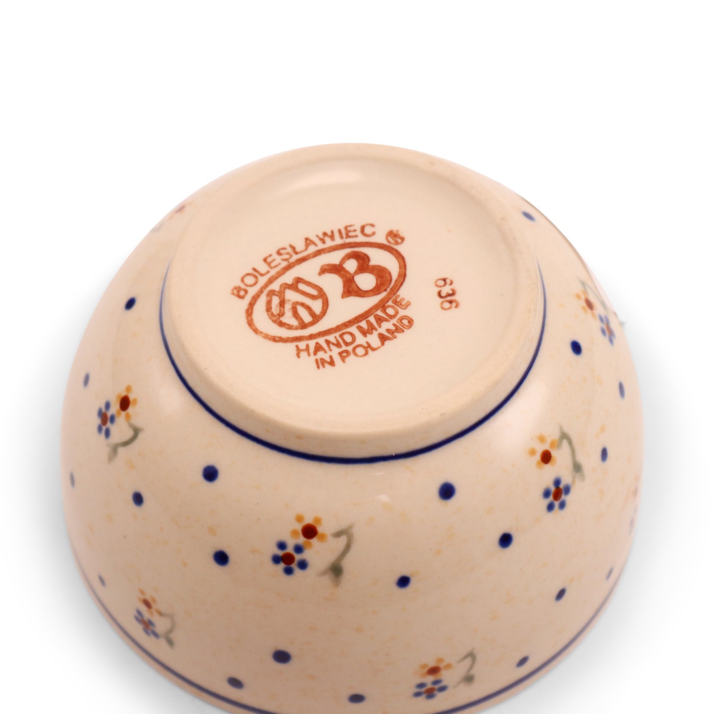 5.5"x3" Rice Bowl. Pattern: Sabala