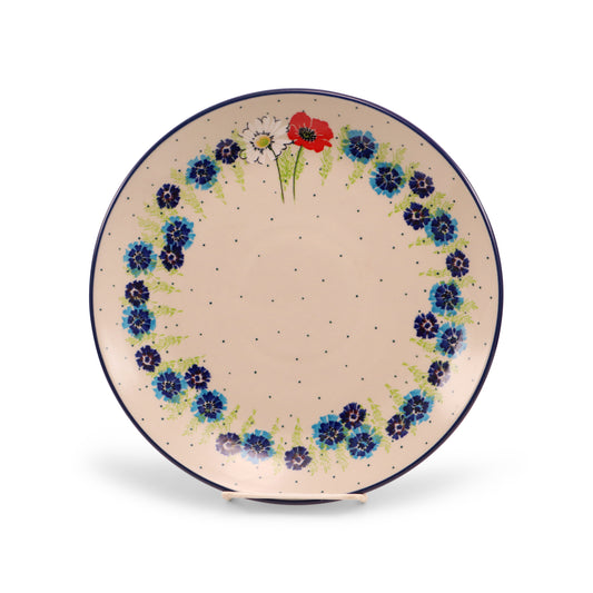 10.5" Dinner Plate. Pattern: May Day