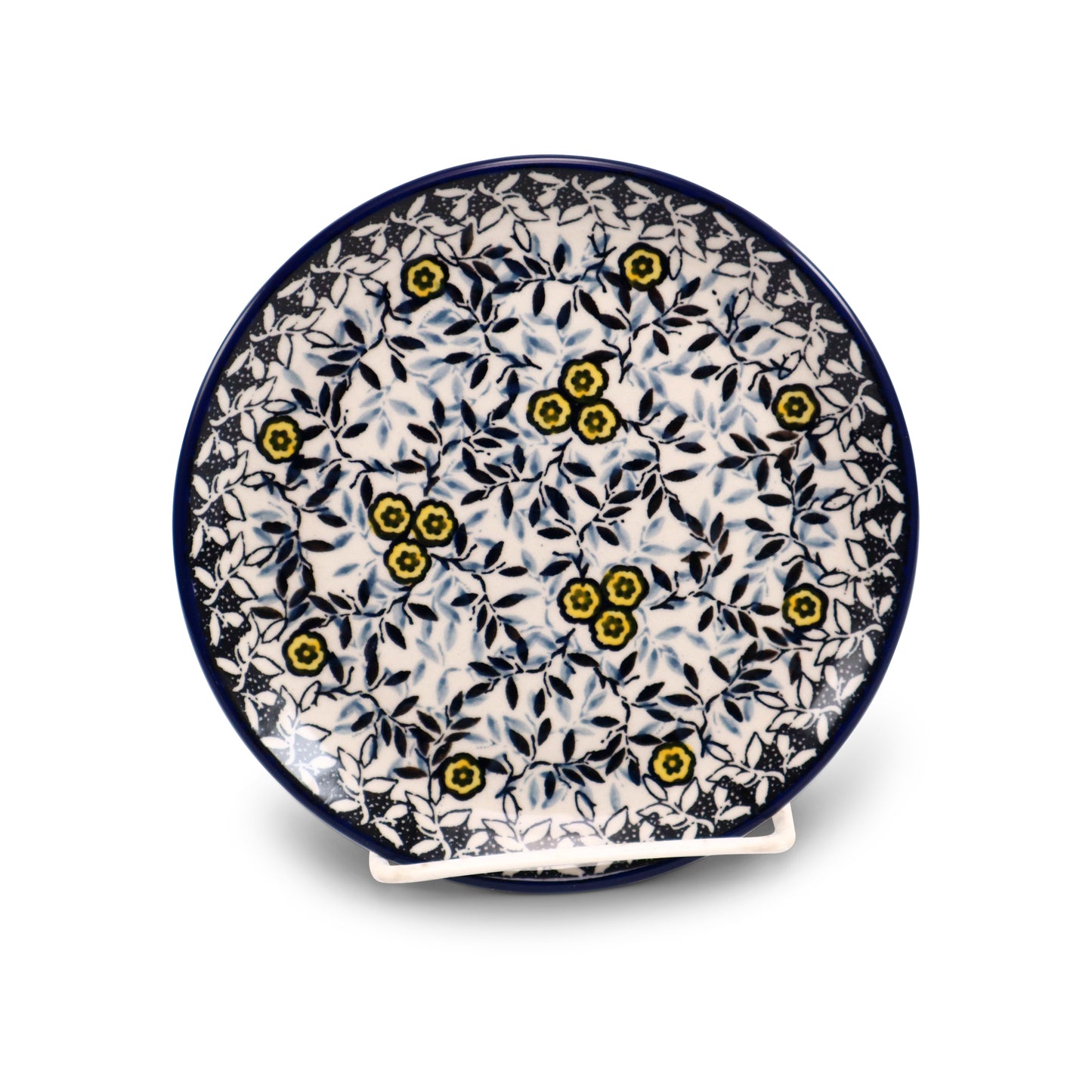 6.5" Bread Plate.Pattern: Periwinkle Vines