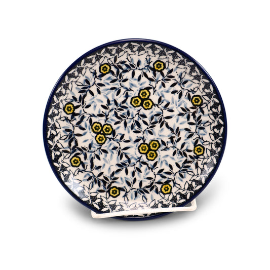 6.5" Bread Plate.Pattern: Periwinkle Vines
