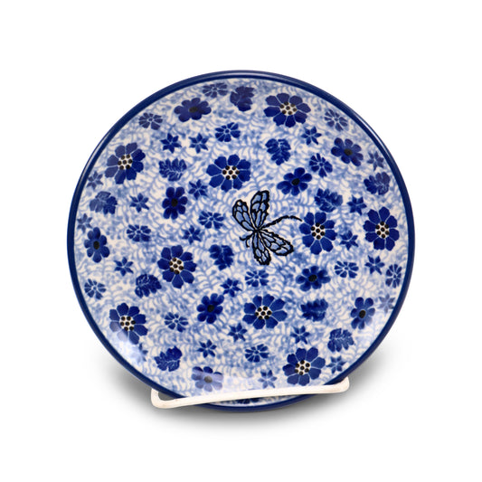 6.5" Bread Plate.Pattern: Dragonfly Meadow