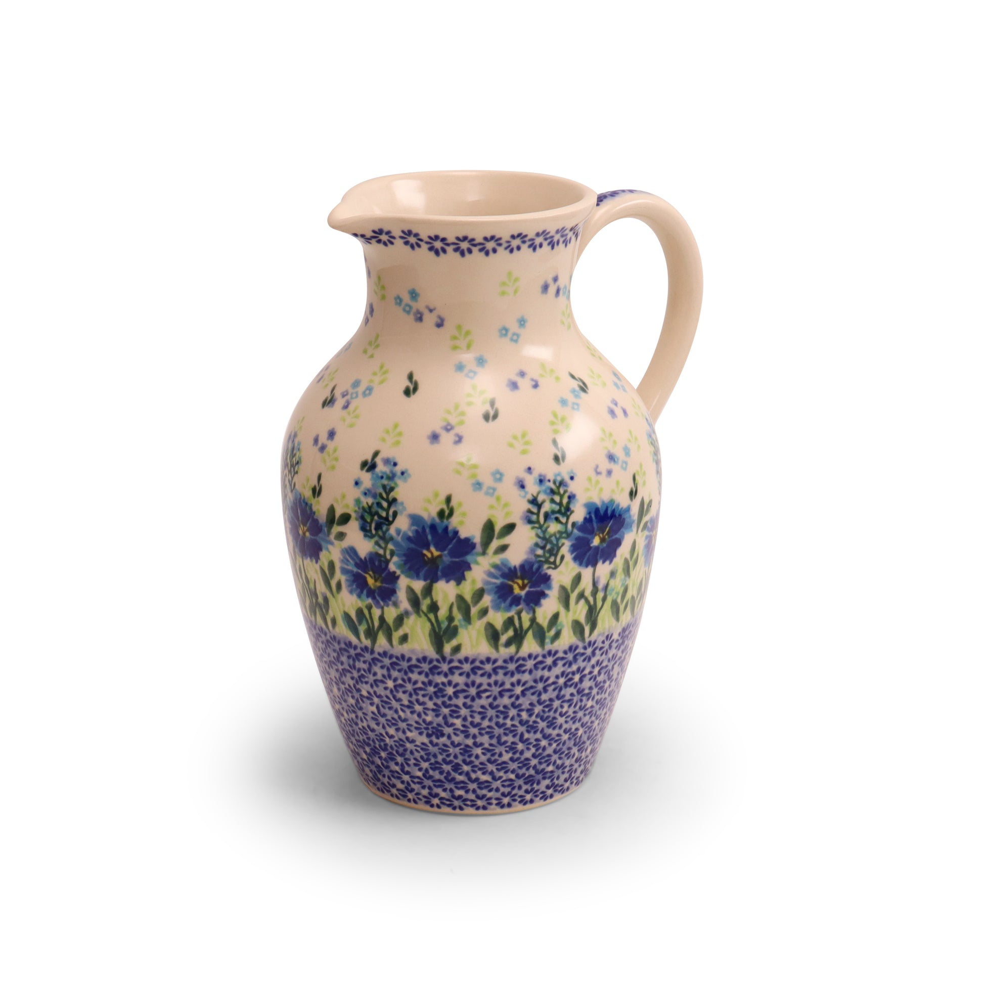 57oz Pitcher. Pattern: Cornflower
