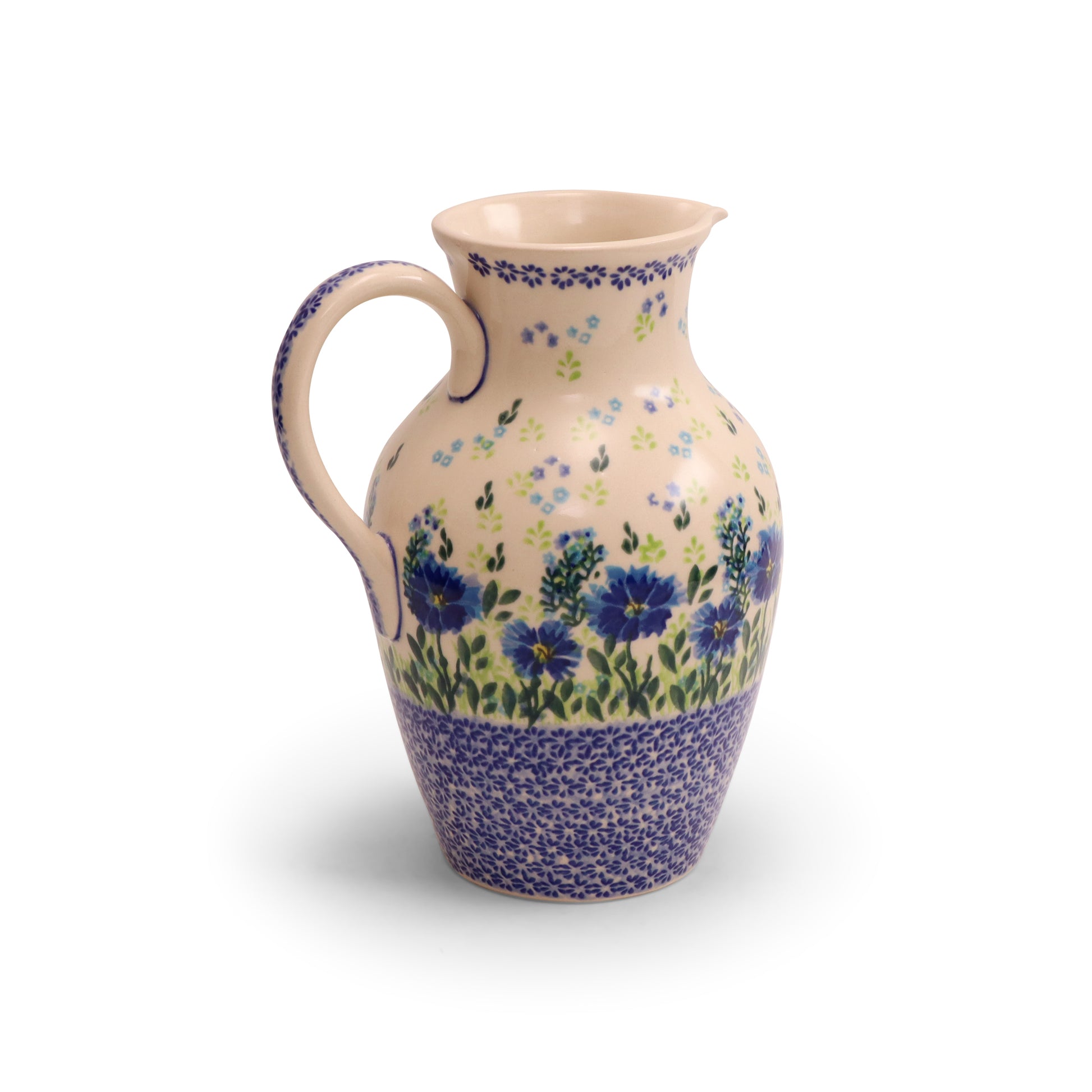 57oz Pitcher. Pattern: Cornflower