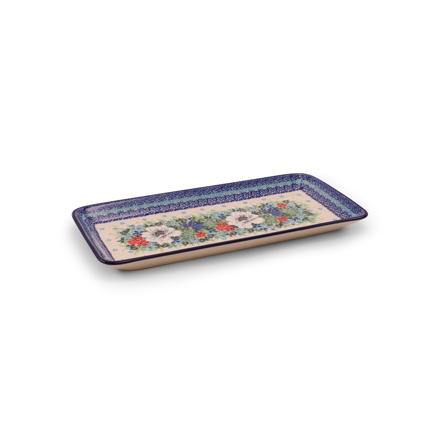 13.5"x6" Serving Tray. Pattern: Bay Breeze