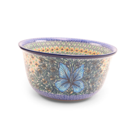 10"x6" Round Mixing Bowl .Pattern: Garden Symphony