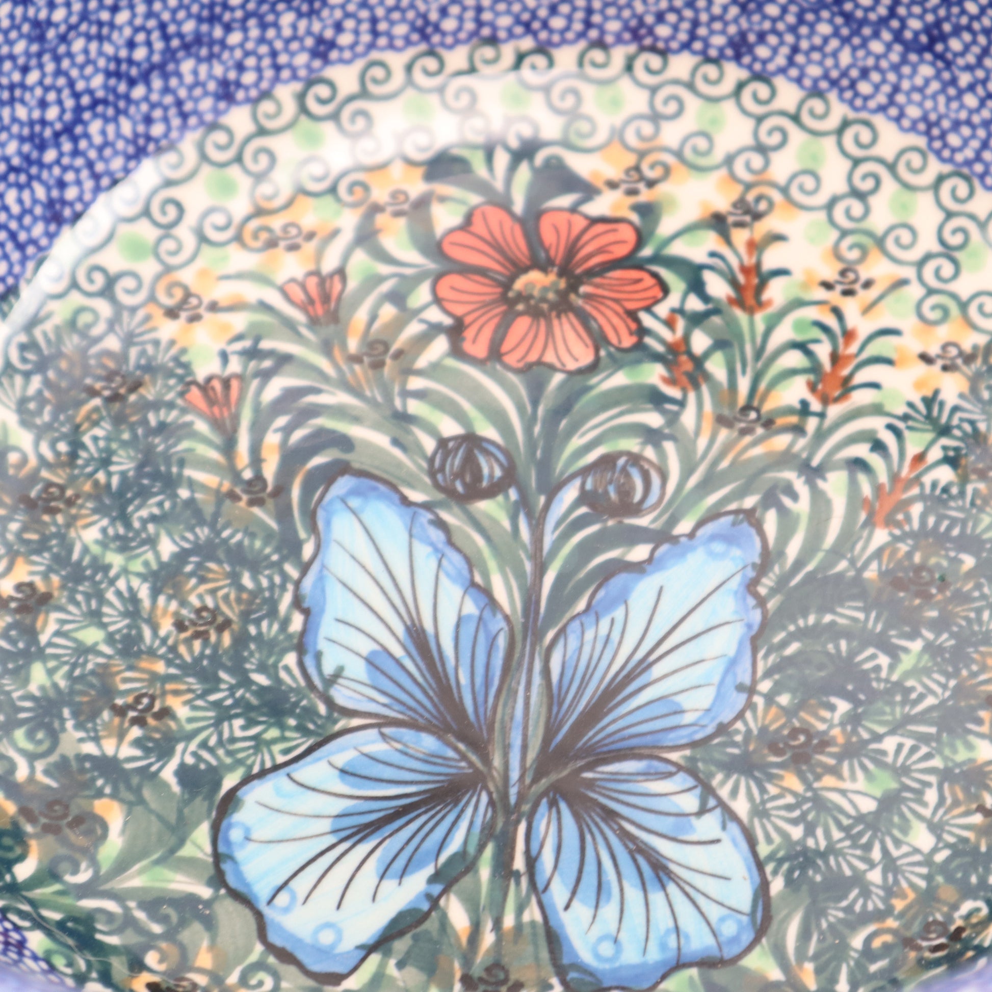 10"x6" Round Mixing Bowl .Pattern: Garden Symphony