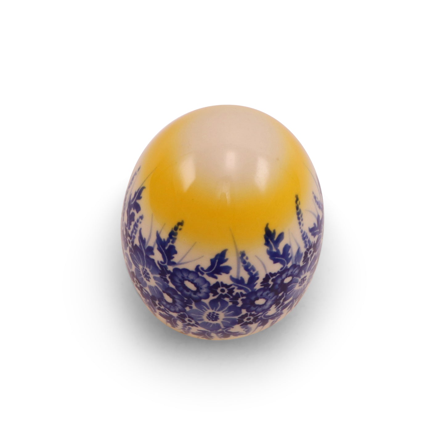 5" Large Ceramic Egg. Pattern: Art F