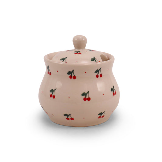 4"x4" Rounded Sugar Bowl. Pattern: 0205