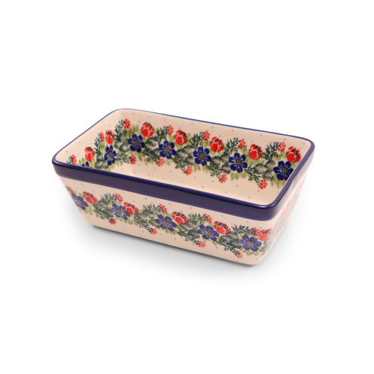 8"x5" Loaf Pan .Pattern: Around the Clock