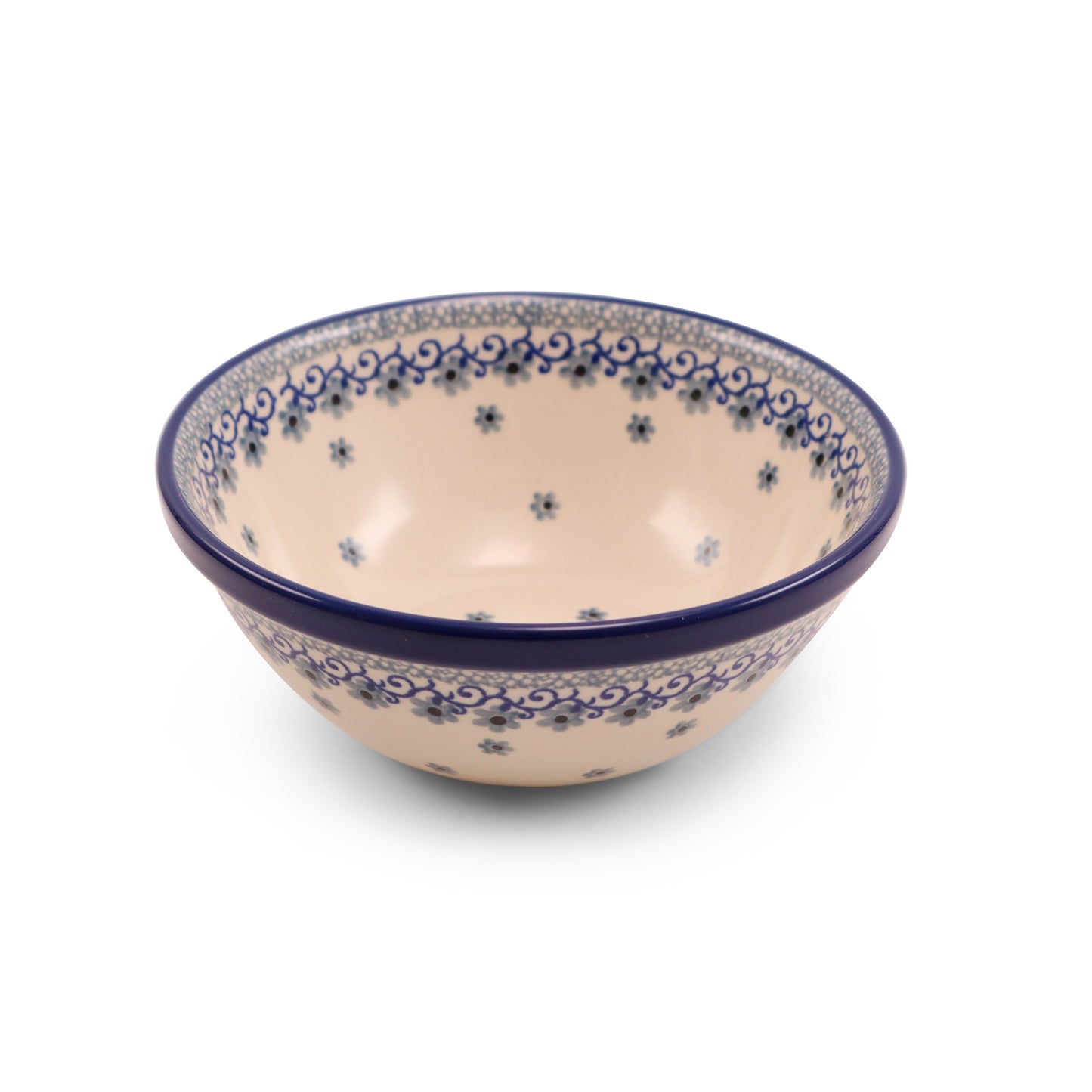 6.5"x3" Cereal Bowl. Pattern: Dalmation