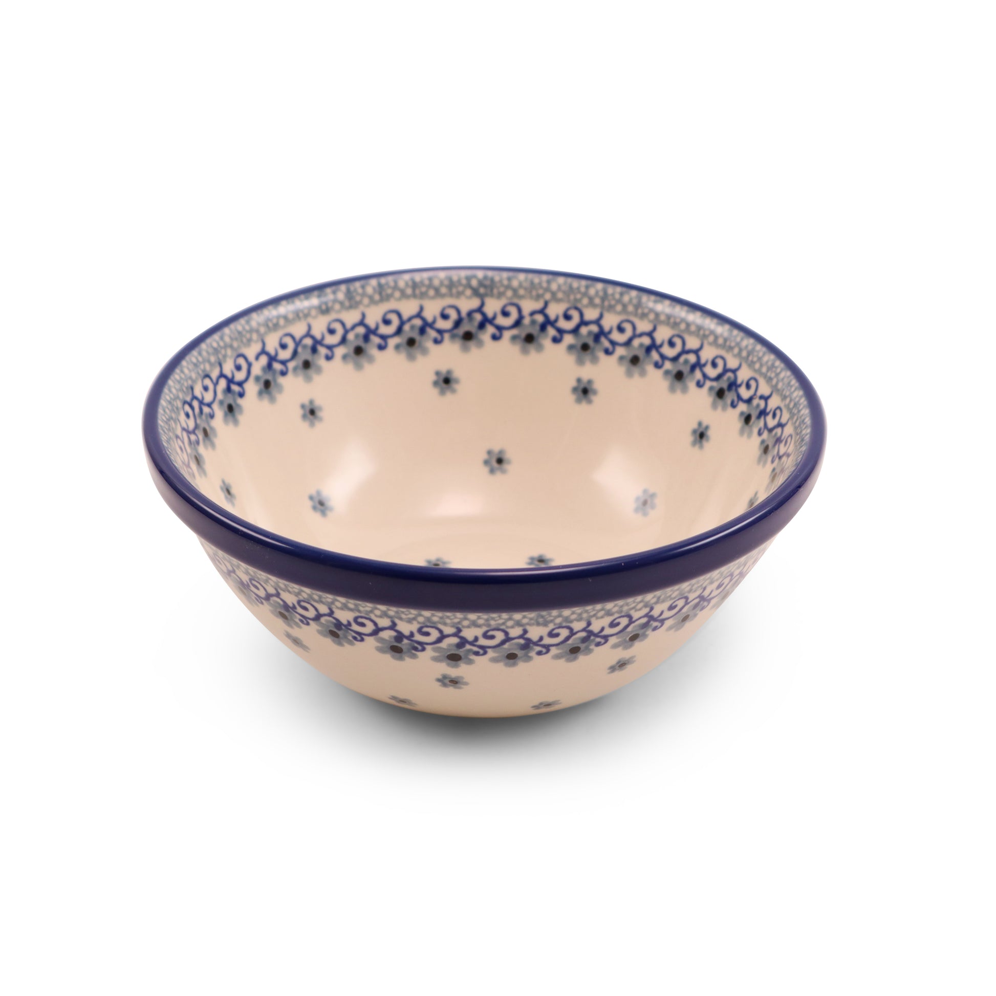 6.5"x3" Cereal Bowl. Pattern: Dalmation