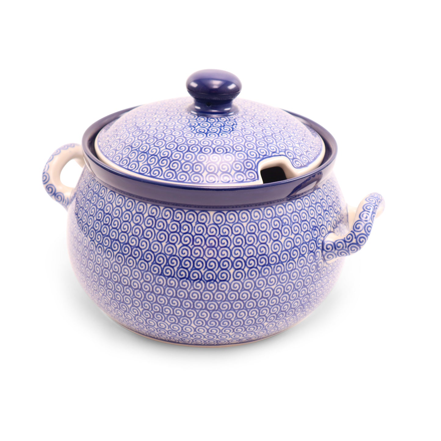 10"x6" Tureen .Pattern: Swirls