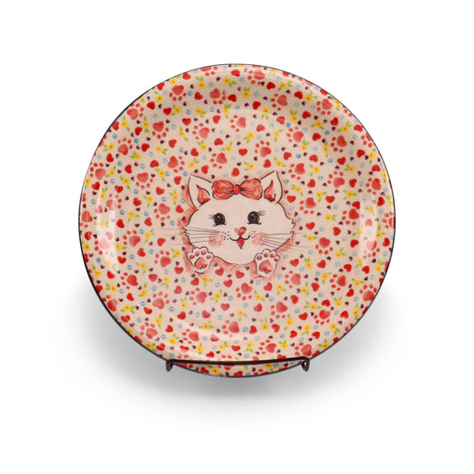 12.5" Platter LE. Pattern: Hi Kitty