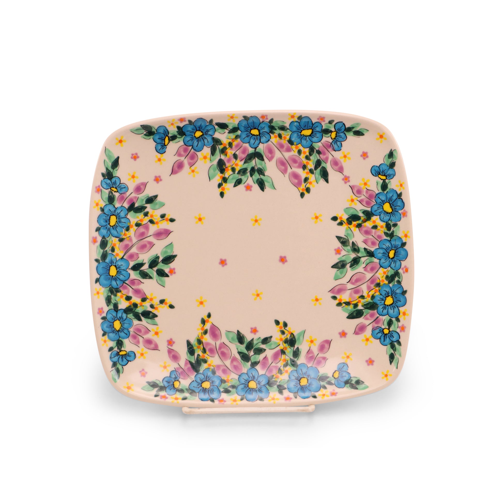 9"X8" Rectangular Plate .Pattern: B182