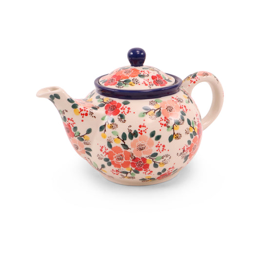 28oz Teapot. Pattern: Flower Shoppe