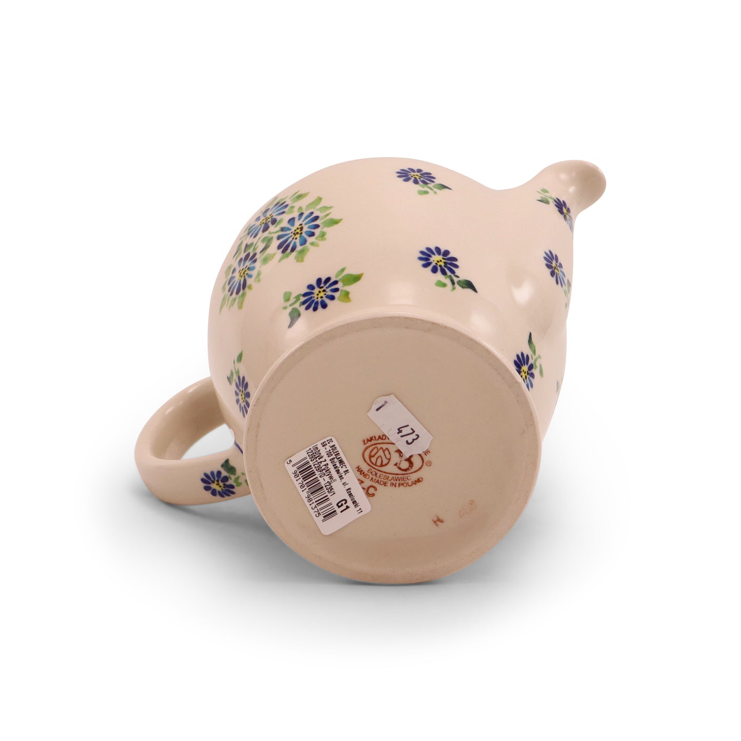 1.2L Teapot. Pattern: Morning With Daisy A