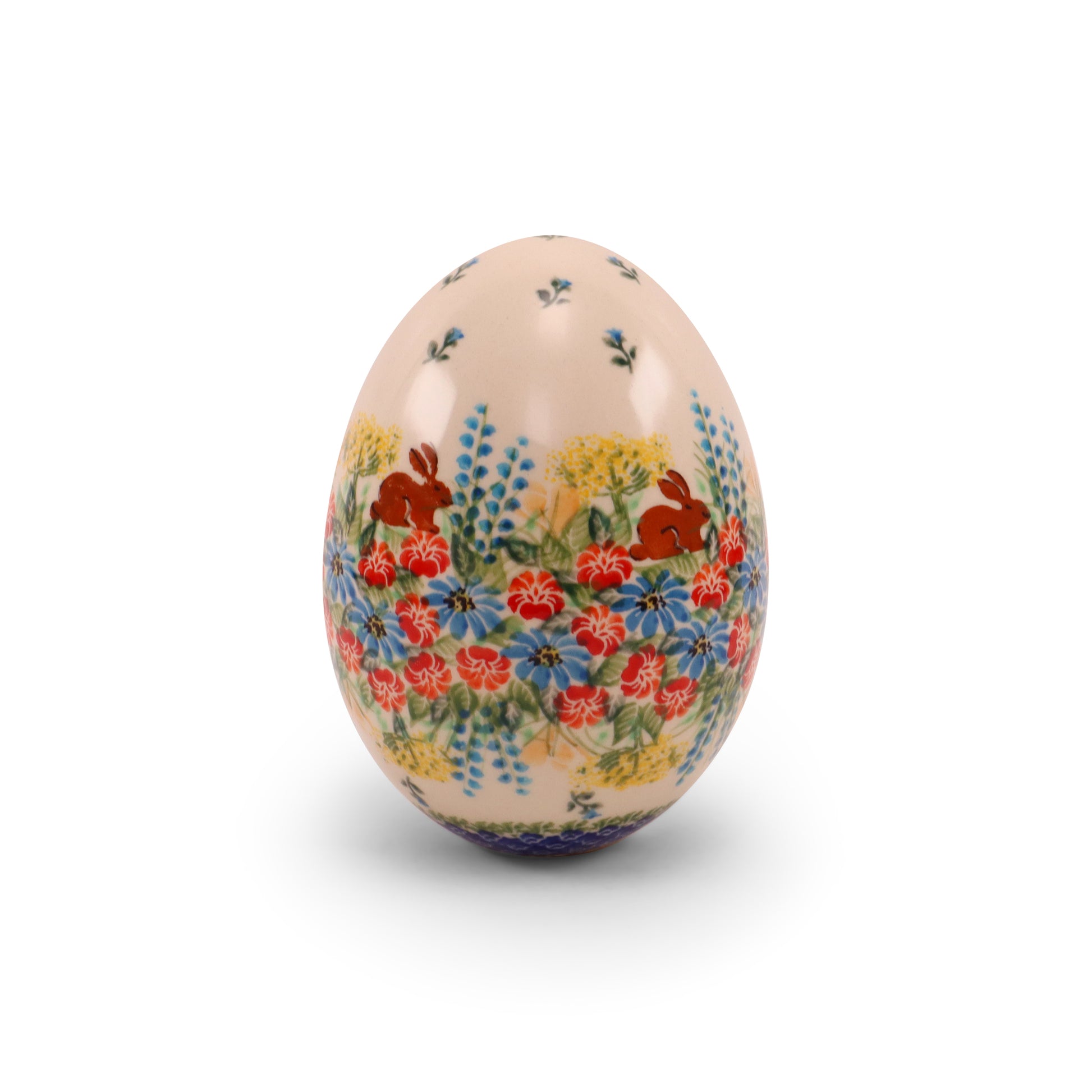 3.5"x6.5" Egg Figurine. Pattern: A