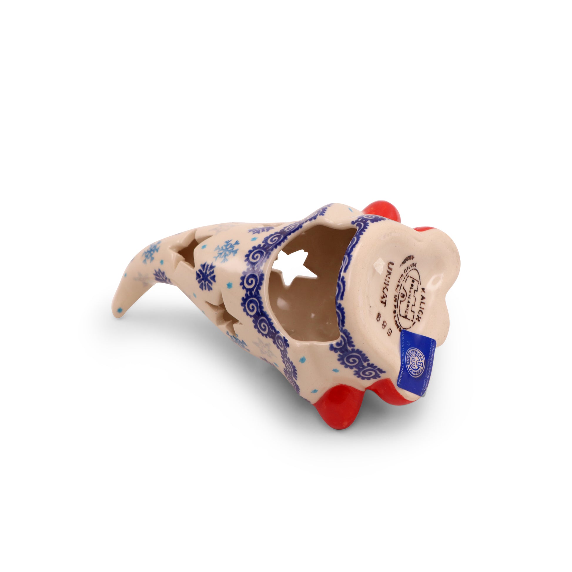 6"x4" Luminary Gnome .Pattern: Flakes