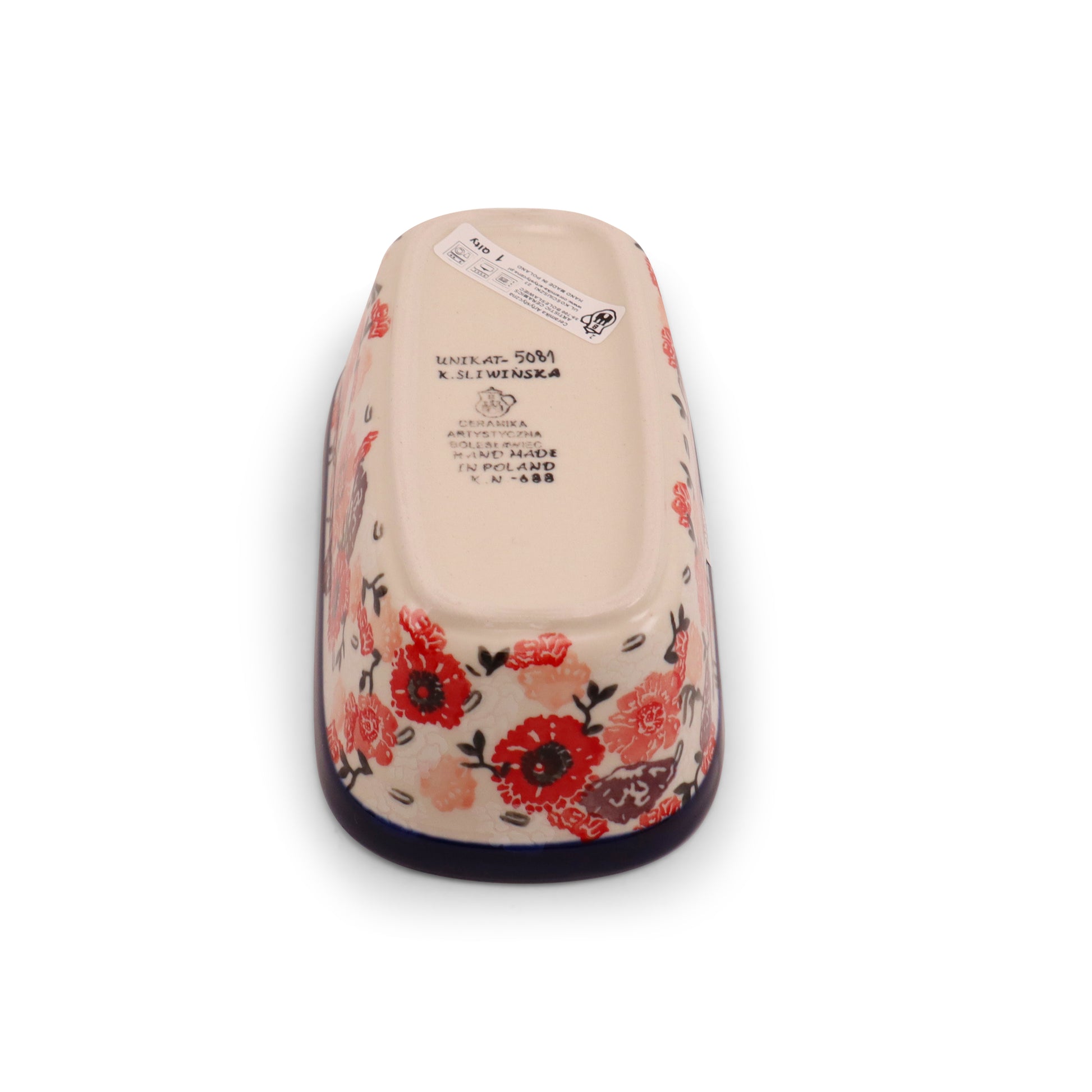 7"x3.5"x2.5" Loaf Baker Pattern: Cherry Delight