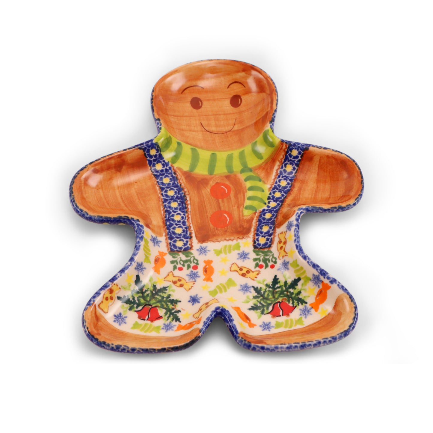 7.5"x9.5" Gingerbread Boy .Pattern: Candy