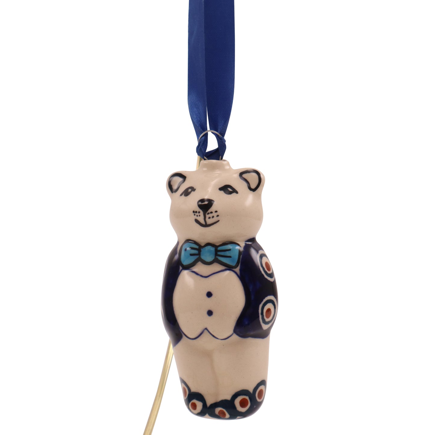 3"x2" Bear Ornament .Pattern: A