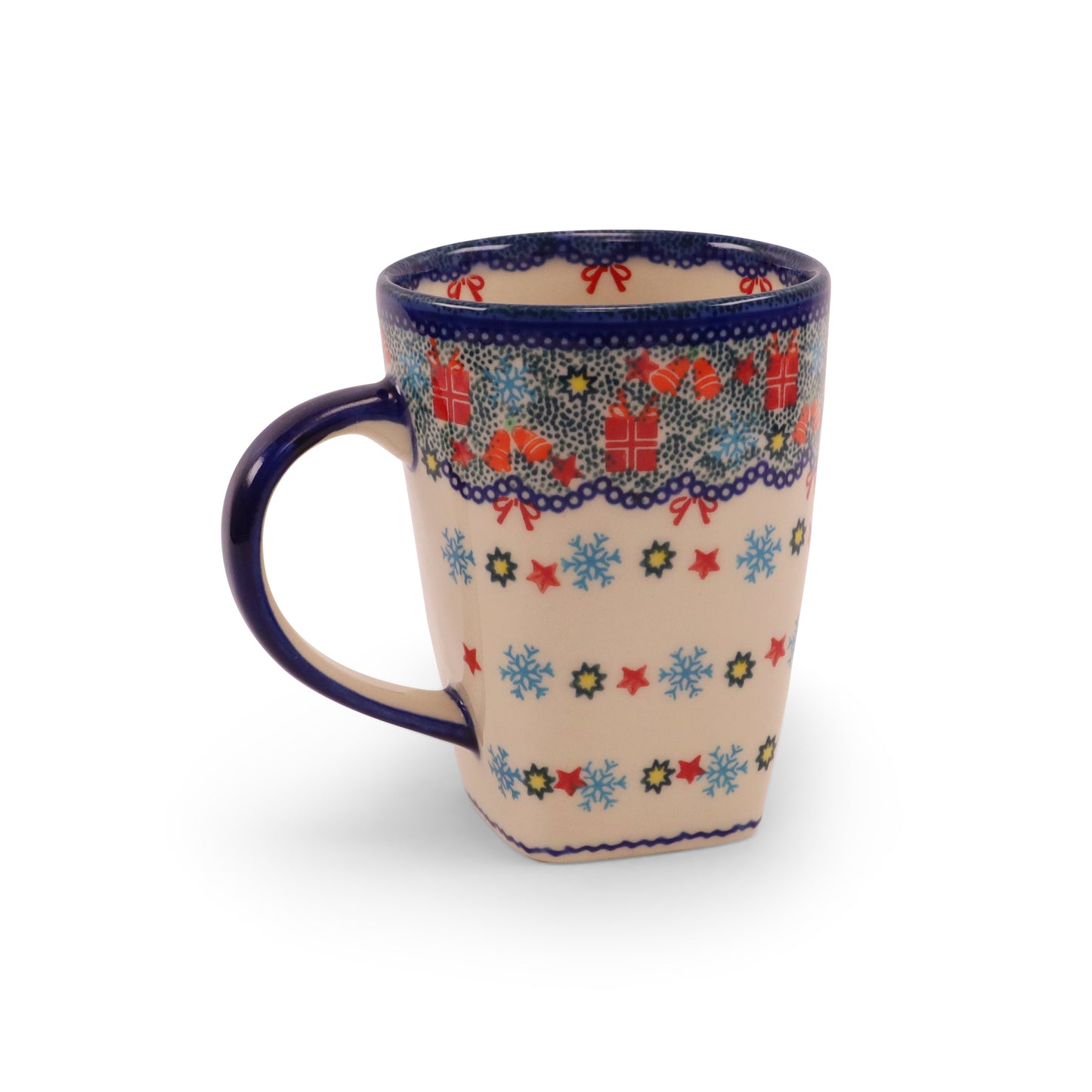 16" Large Mug. Pattern: Gifts