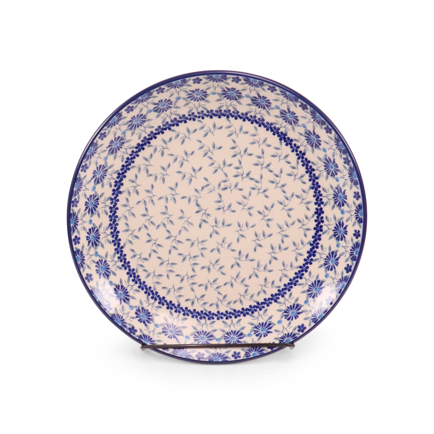 10.5" Dinner Plate. Pattern: Blue Bayou