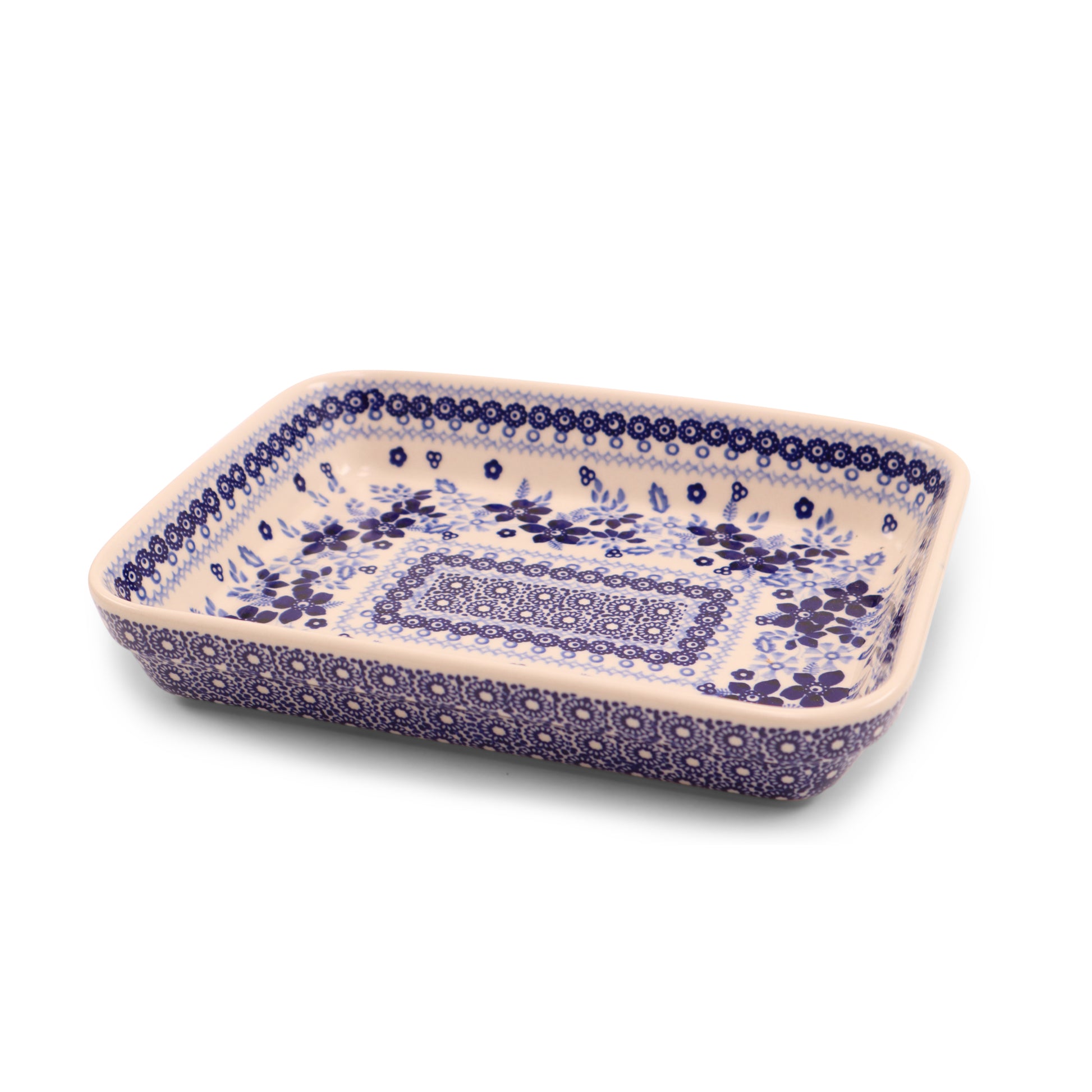 9"x8"x2" Baker .Pattern: Wedding