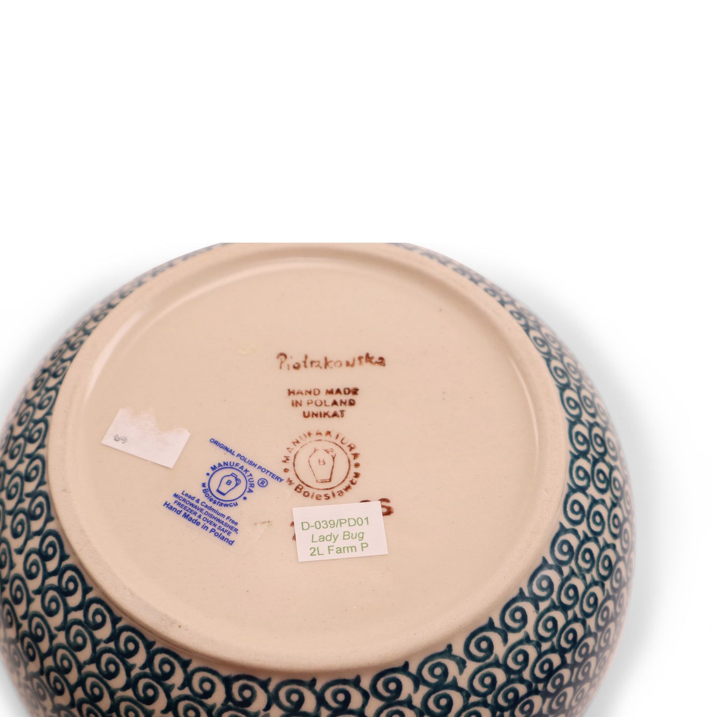 2L Pitcher .Pattern: Poppy