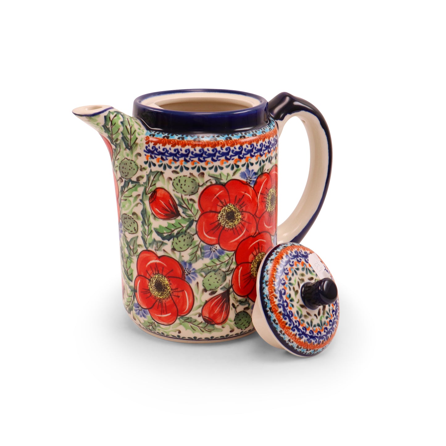 1.25L Coffee Pot. Pattern: Country Poppy