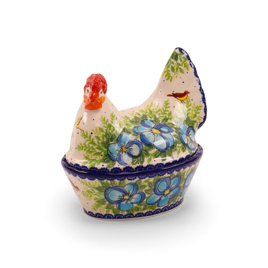 8"x8" Hen Container. Pattern: Shafre