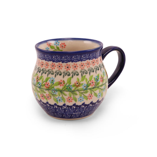 12oz Belly Mug 2Q Pattern: Picnic Party