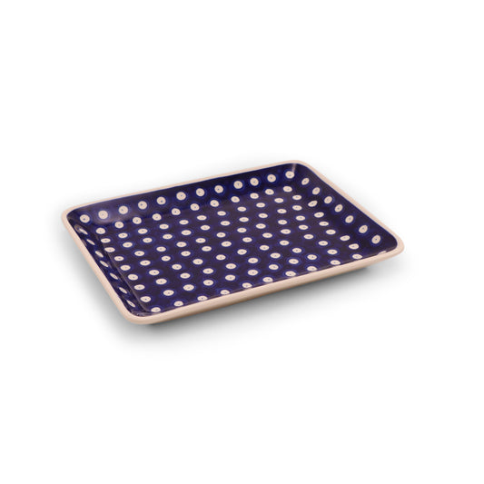 7"x9.5" Rectangular Tray Pattern: Owl Eye