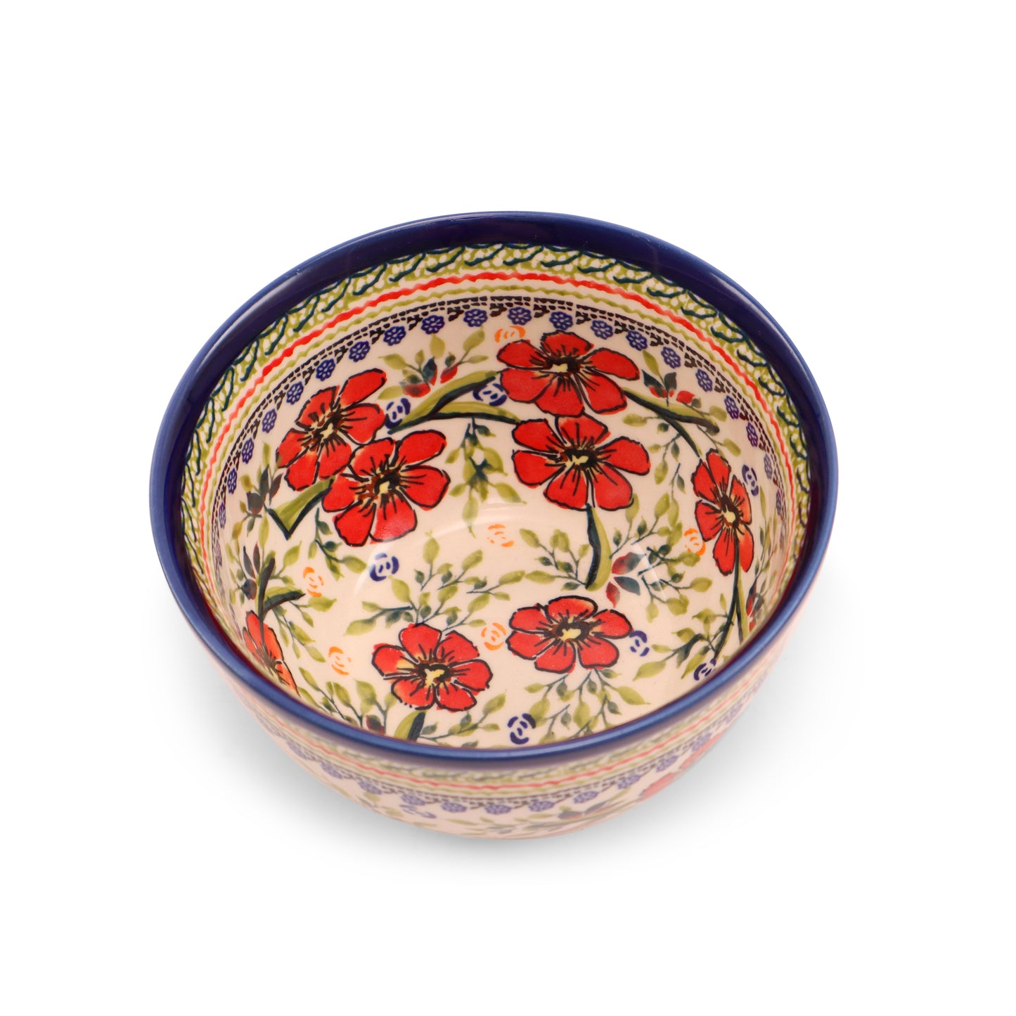 6.5"x4" Round Mixing Bowl .Pattern: Christmas Day